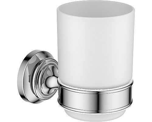 Стакан для зубных щеток Aquatek Классик AQ4504CR Хром