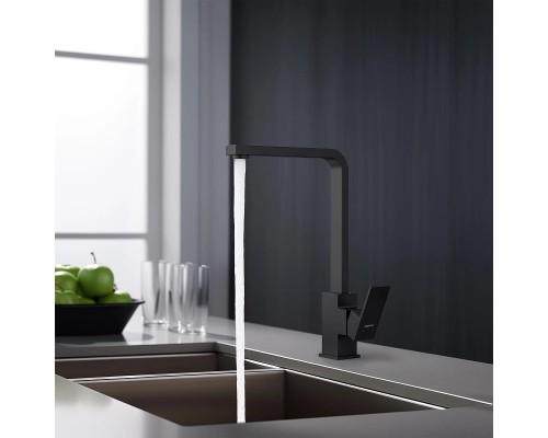 Смеситель для кухни Aquatek Либра AQ1680MB Черный матовый