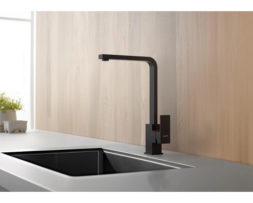Смеситель для кухни Aquatek Либра AQ1680MB Черный матовый