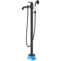 Смеситель для ванны Aquatek Классик AQ1545MB Черный матовый