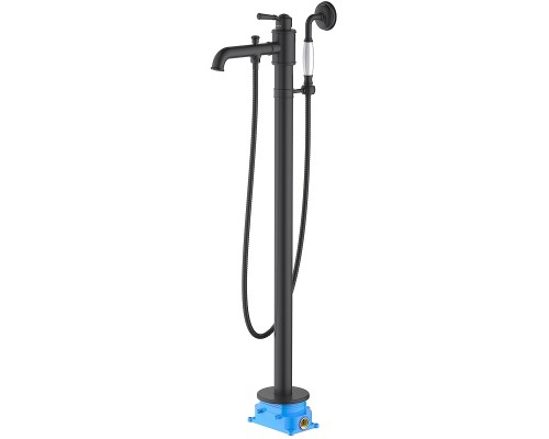 Смеситель для ванны Aquatek Классик AQ1545MB Черный матовый