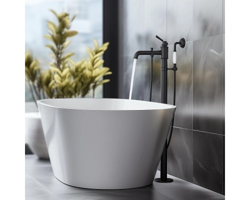 Смеситель для ванны Aquatek Классик AQ1545MB Черный матовый