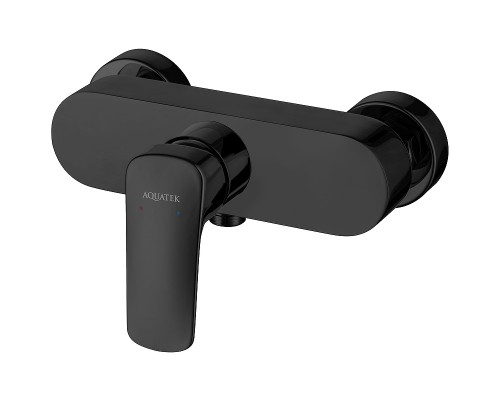 Смеситель для душа Aquatek Вега AQ1060MB Черный матовый