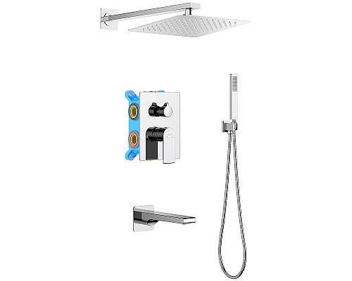 Душевая система Aquatek Лира AQ1473CR Хром