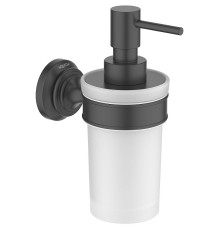 Дозатор для жидкого мыла Aquatek Классик Черный матовый
