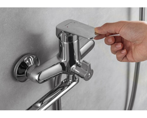 Смеситель для ванны Aquatek Вега AQ1033CR универсальный Хром