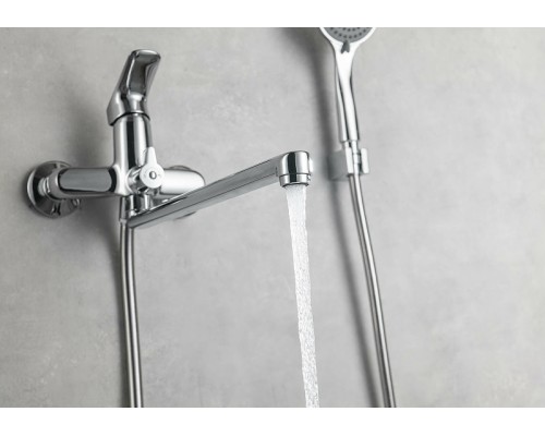 Смеситель для ванны Aquatek Вега AQ1033CR универсальный Хром