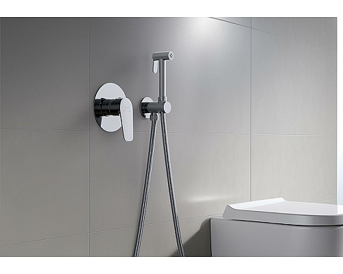 Гигиенический душ со смесителем Aquatek Бетта AQ1119CR Хром