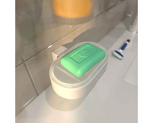 Мыльница Altasan Лотос ЛТ30БМ Белая матовая