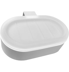 Мыльница Altasan Лотос ЛТ30БМ Белая матовая