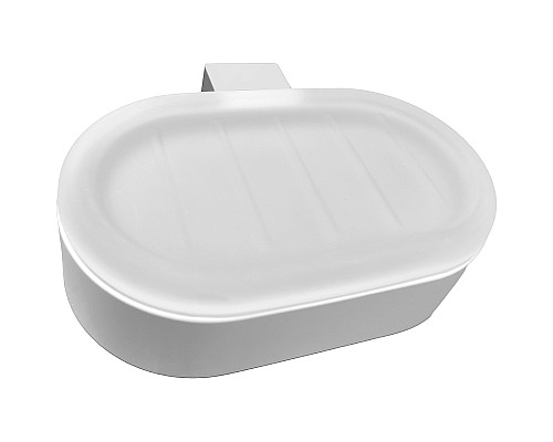 Мыльница Altasan Лотос ЛТ30БМ Белая матовая