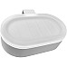 Мыльница Altasan Лотос ЛТ30БМ Белая матовая
