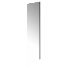 Душевая стенка Kerama Marazzi Cristallo 90 профиль Черный матовый стекло прозрачное