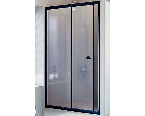 Душевая дверь Radomir Вита 120 1-63-6-0-0-1081 профиль Черный стекло матовое