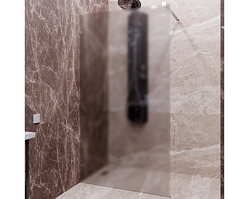 Душевая перегородка Radomir Walk-in G1 110 1-10-0-0-0-1901 профиль Хром стекло матовое