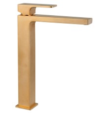 Смеситель для раковины Remer Absolute AU11LBG Золото брашированное