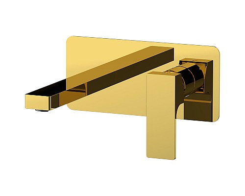 Смеситель для раковины Remer Absolute AU15DO Золото глянцевое