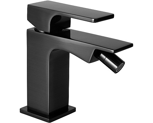 Смеситель для биде Remer Absolute AU22CFP Черный брашированный хром