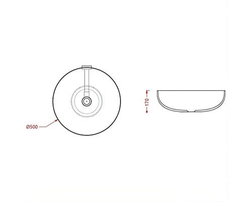 Раковина-чаша Artceram Jolie 50 JOL001 01 00 Белая