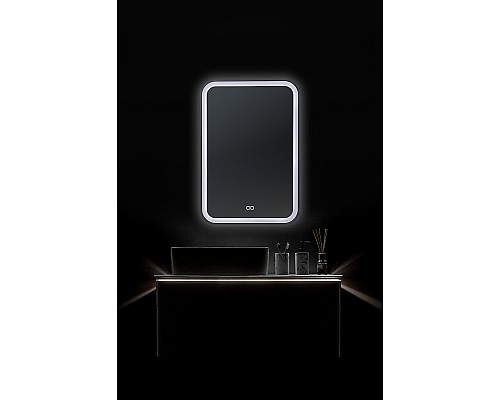 Зеркало Silver Mirrors Malta-RGB 55 LED-00002511 с подсветкой с сенсорным выключателем и диммером Зеркало Silver Mirrors Malta-RGB 55 LED-00002511 с подсветкой с сенсорным выключателем и диммером