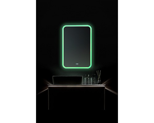 Зеркало Silver Mirrors Malta-RGB 55 LED-00002511 с подсветкой с сенсорным выключателем и диммером Зеркало Silver Mirrors Malta-RGB 55 LED-00002511 с подсветкой с сенсорным выключателем и диммером