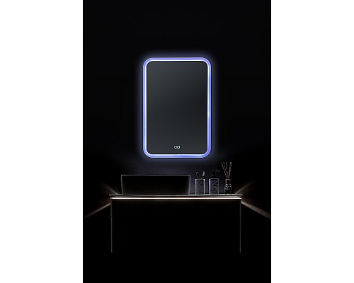 Зеркало Silver Mirrors Malta-RGB 55 LED-00002511 с подсветкой с сенсорным выключателем и диммером Зеркало Silver Mirrors Malta-RGB 55 LED-00002511 с подсветкой с сенсорным выключателем и диммером