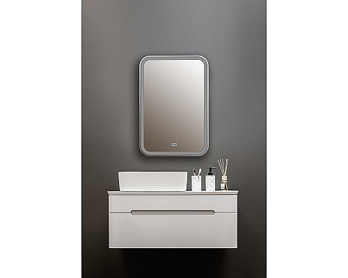 Зеркало Silver Mirrors Malta-RGB 55 LED-00002511 с подсветкой с сенсорным выключателем и диммером Зеркало Silver Mirrors Malta-RGB 55 LED-00002511 с подсветкой с сенсорным выключателем и диммером