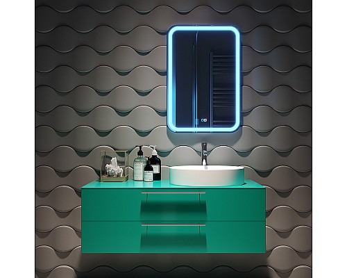 Зеркало Silver Mirrors Malta-RGB 55 LED-00002511 с подсветкой с сенсорным выключателем и диммером Зеркало Silver Mirrors Malta-RGB 55 LED-00002511 с подсветкой с сенсорным выключателем и диммером