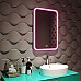 Зеркало Silver Mirrors Malta-RGB 55 LED-00002511 с подсветкой с сенсорным выключателем и диммером