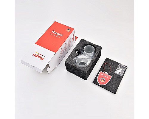 Стакан для зубных щеток Raglo R300.08 двойной Хром