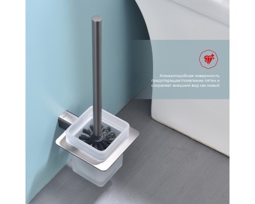 Ершик для унитаза Raglo Графит