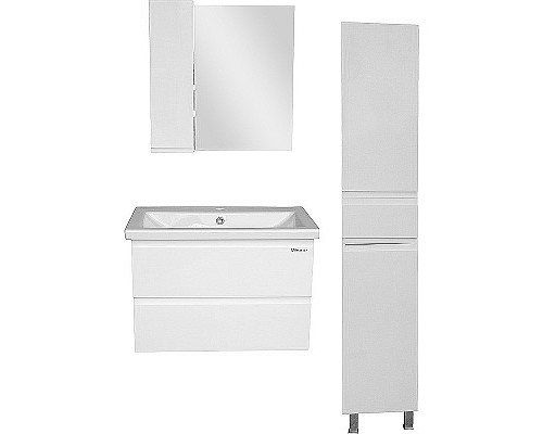 Тумба под раковину Bellezza Асти 60 4636309180011 подвесная Белая