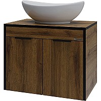 Тумба под раковину Bellezza Бруно 70 4632211180491 подвесная Табакко