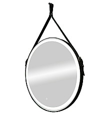 Зеркало Bellezza Жаклин Блэк 65 4616410020017 с подсветкой с сенсорным выключателем