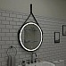 Зеркало Bellezza Жаклин Блэк 65 4616410020017 с подсветкой с сенсорным выключателем