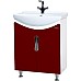 Тумба под раковину Bellezza Лагуна 65 4632110240036 Красная