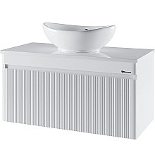 Тумба под раковину Bellezza Эмилия 100 4634817190010 подвесная Белая