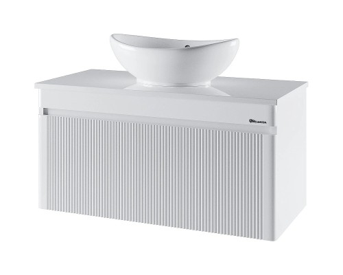 Тумба под раковину Bellezza Эмилия 100 4634817190010 подвесная Белая