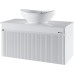 Тумба под раковину Bellezza Эмилия 100 4634817190010 подвесная Белая