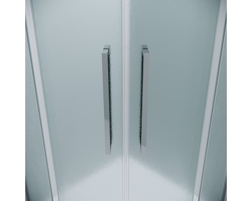 Душевой уголок Grossman Cosmo 100х100 301.K33.02.1010.10.02 профиль Хром стекло шиншилла