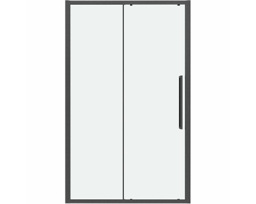 Душевая дверь Grossman Cosmo 140 100.K33.02.140.42.00 профиль Графит сатин стекло прозрачное