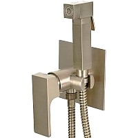 Гигиенический душ со смесителем Remer Absolute AU65XV Сталь