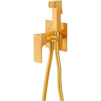 Гигиенический душ со смесителем Remer Absolute AU65BG Золото брашированное