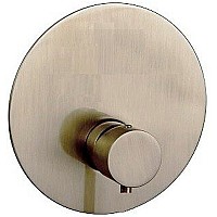 Смеситель для душа Remer Minimal Thermo NT30KBNPO с термостатом Никель матовый брашированный