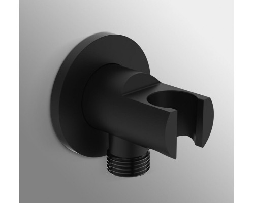 Душевая система Ideal Standard Ceratherm T100 с термостатом Черная матовая