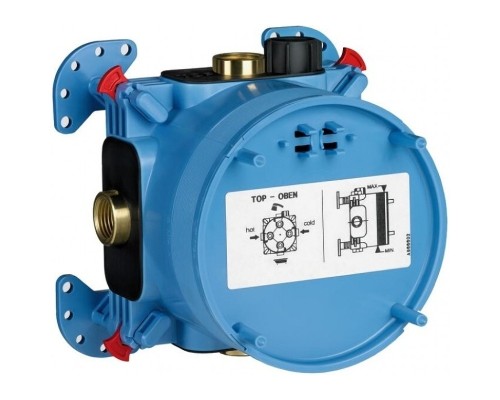 Душевая система Ideal Standard Ceratherm T100 с термостатом Черная матовая