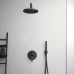 Душевая система Ideal Standard Ceratherm T100 с термостатом Черная матовая
