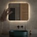 Зеркало Defesto Opti 70x60 с подсветкой 23W-4500К/Сенсорный выключатель/Нейтральный белый свет