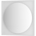Зеркало Defesto Eclipce 80х80 с подсветкой 18W-4500К/в багетной раме/Сенсорный выключатель/Нейтральный белый свет/Белая рама