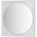 Зеркало Defesto Eclipce 70х70 с подсветкой 15W-3000К/в багетной раме/ИК - выключатель/Теплый белый свет/Белая рама